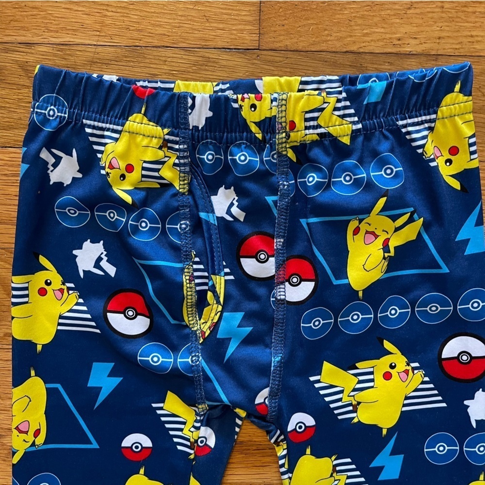 Cuddl Duds | Blue Pokemon Pajama Pants | Boy 4/5 - Picture 2 of 4